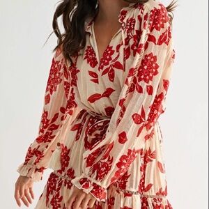 NWT Camellia Floral Boho dress
